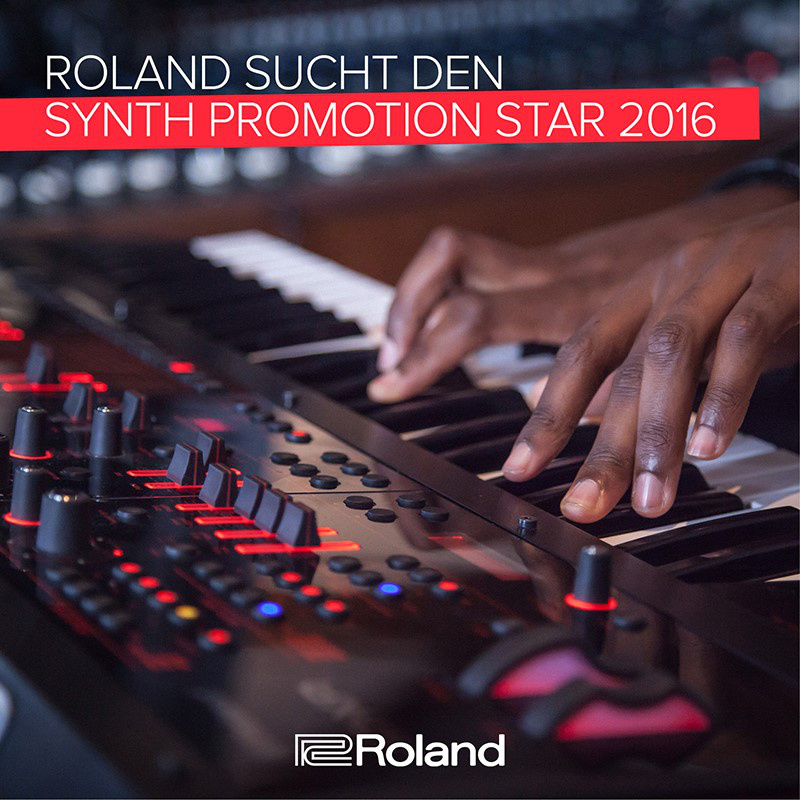 Roland sucht den Synth Promotion Star 2016