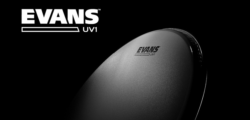 Evans Drumheads gelingt mit dem UV1-Fell eine echte Innovation