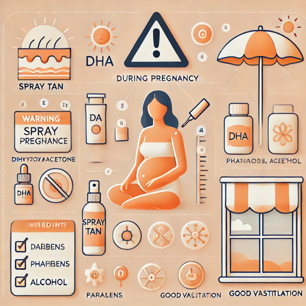 Spray Tan en zwanger