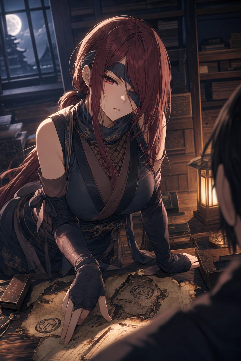 緋鶴と捉えられた美少女隠密衆