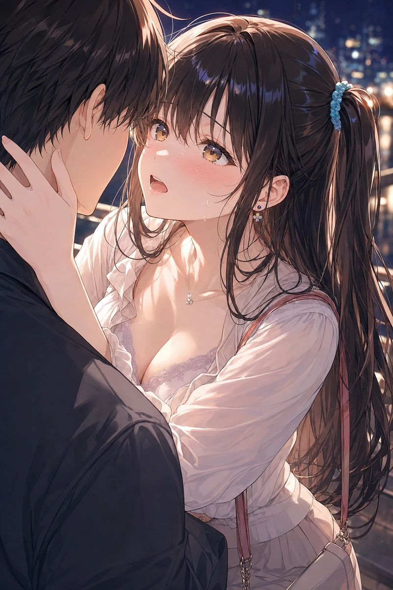 半年ぶりの再会、彼女が息を乱して何度もキスを求めてくる