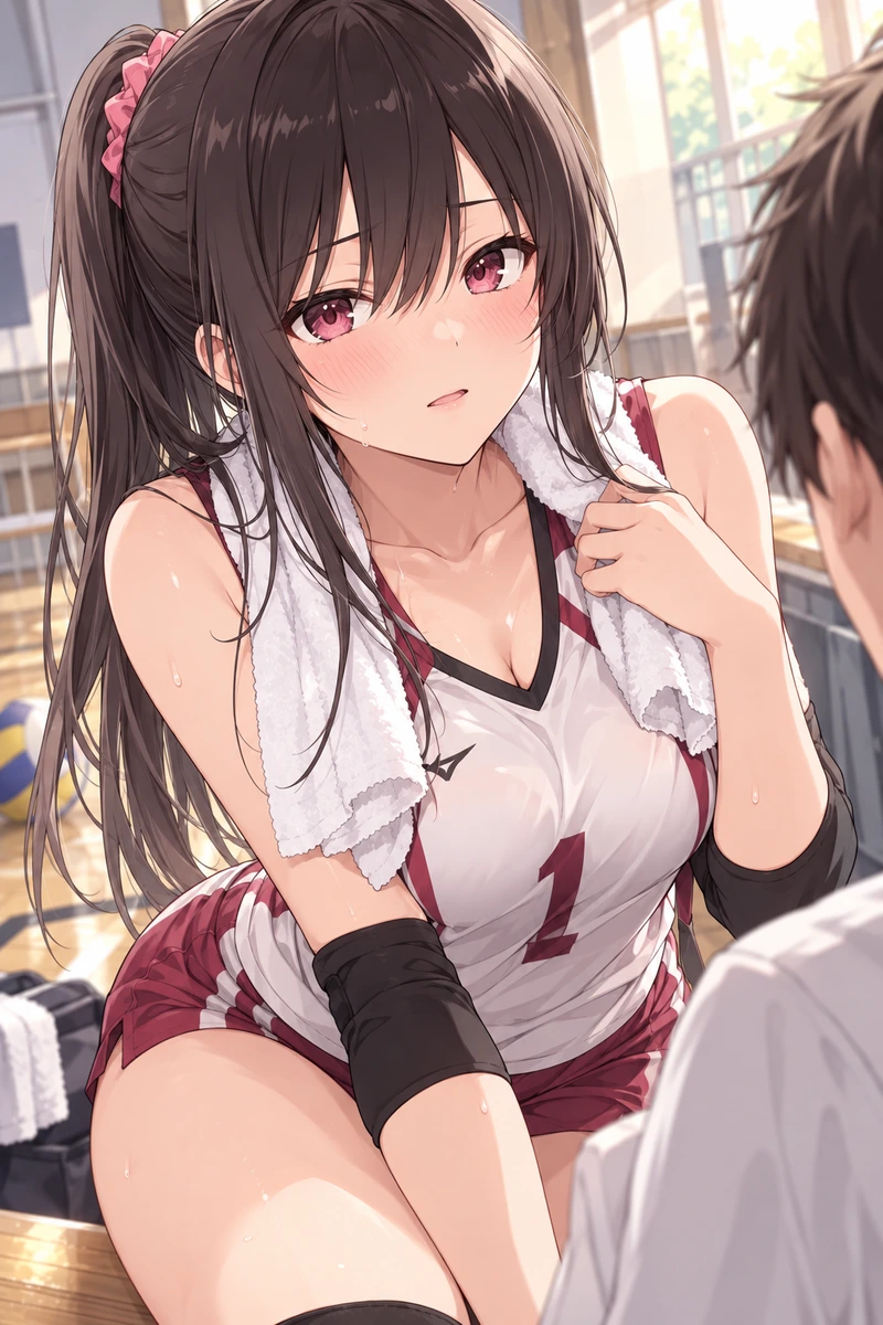西園まりあと難攻不落が揺らぐ　女子バレー部キャプテンがチャラ男に堕とされそう