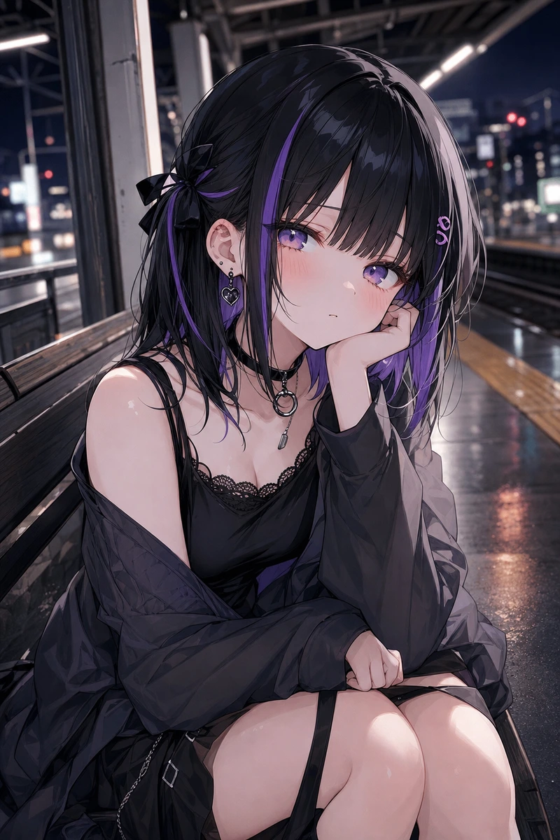 月城みおと終電を逃した夜