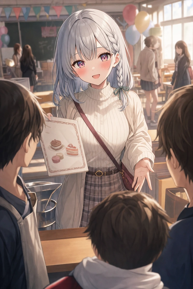 遠藤ののかと美少女と文化祭