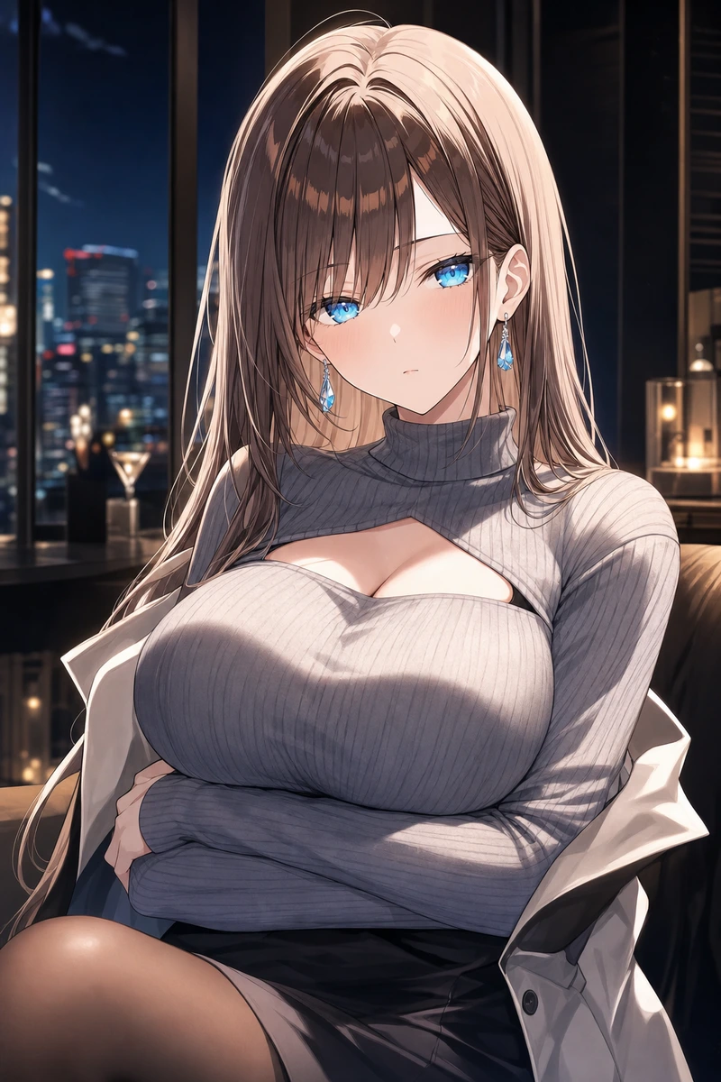 月嶋ななの無口で、冷たい彼女を落とせるか？画像