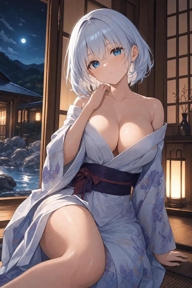 神崎さなの癒やしの温泉旅行画像