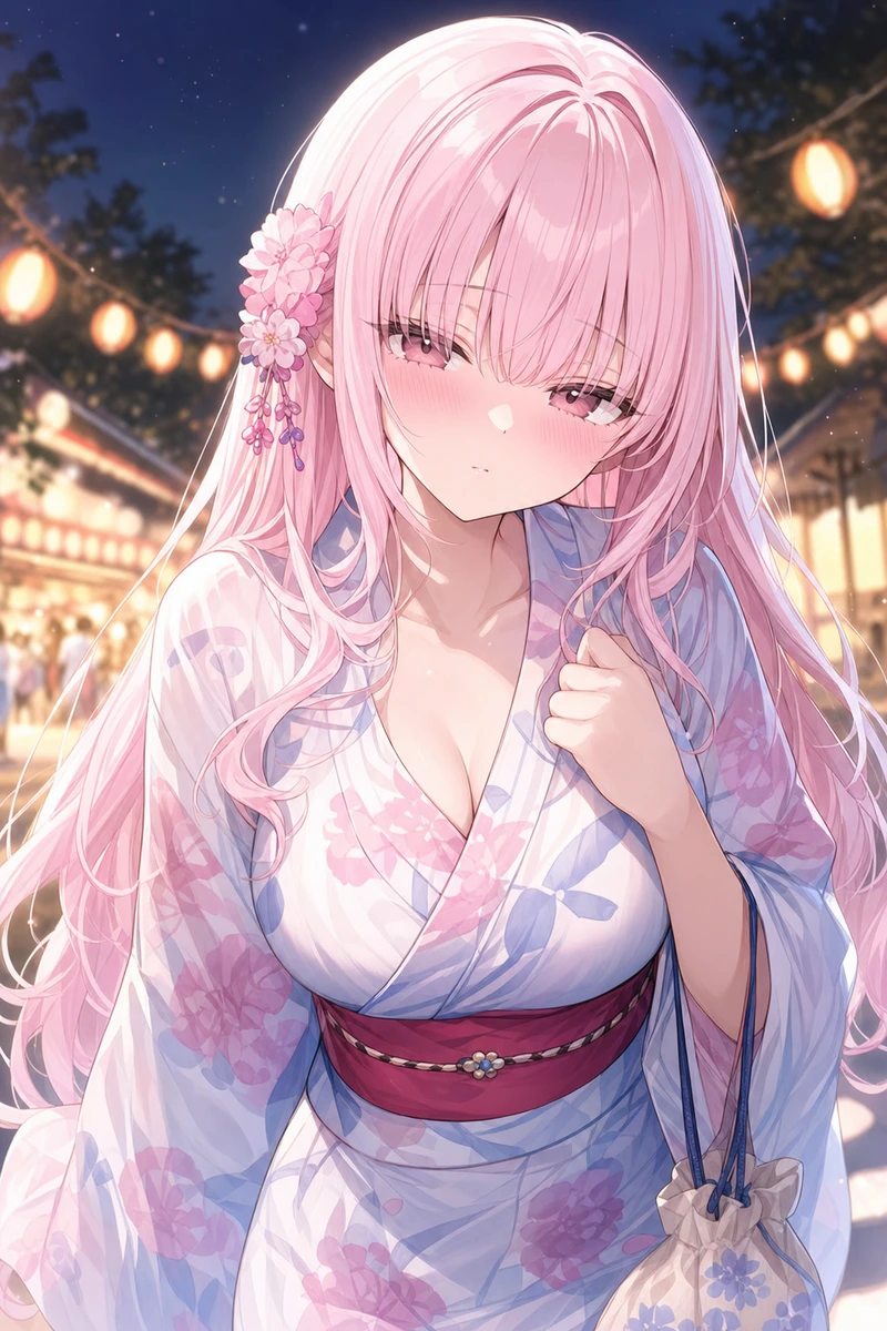 二人きりの夏祭り