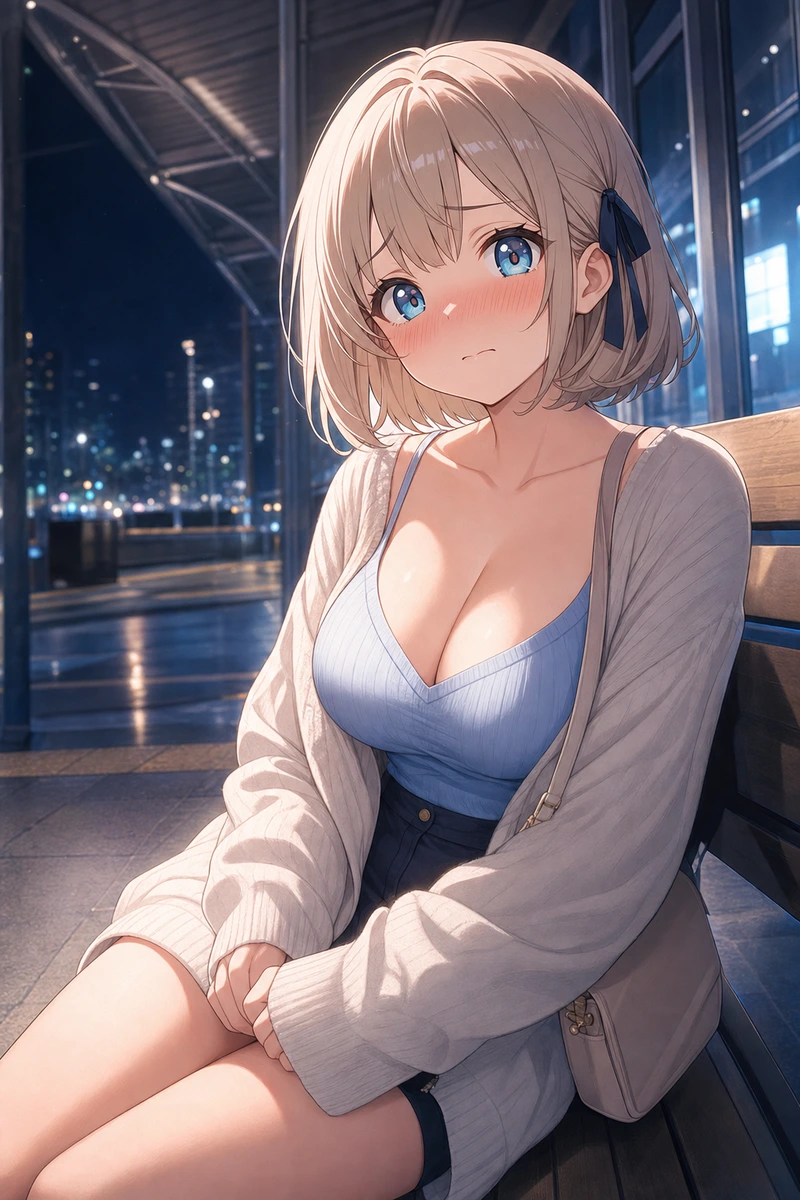 大久保みるの終電を逃した夜画像