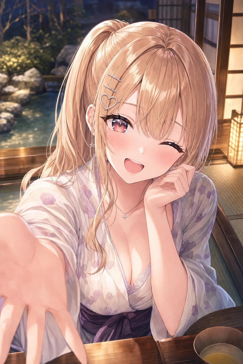 夏川りこと癒やしの温泉旅行