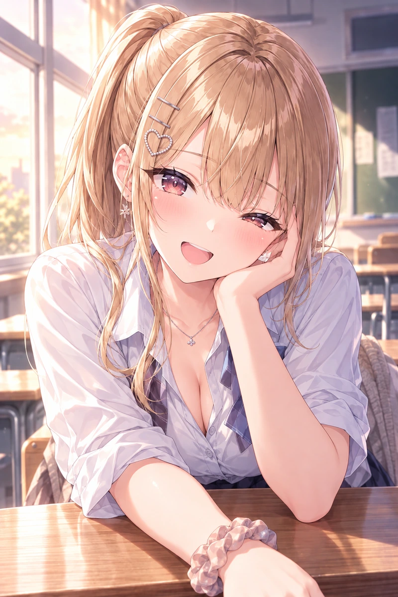 夏川りこの強がりな彼女と、静かな挑発ごっこ画像