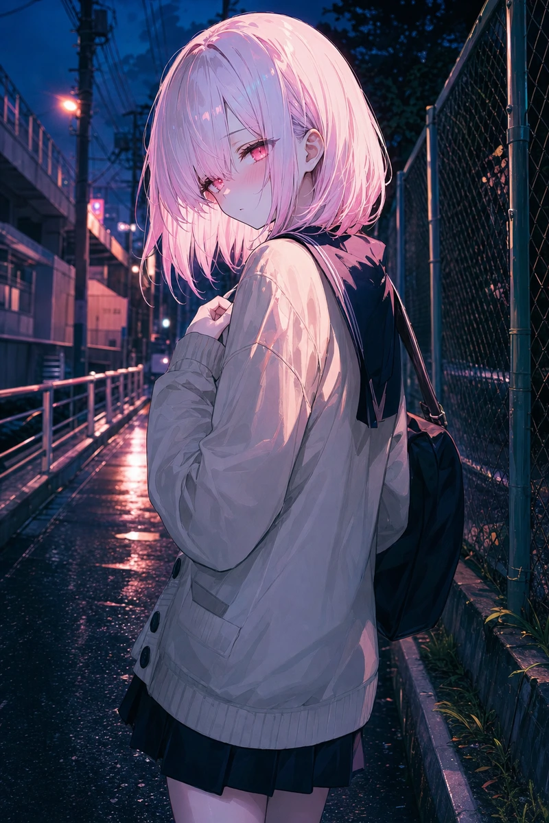 白石ゆいと散歩
