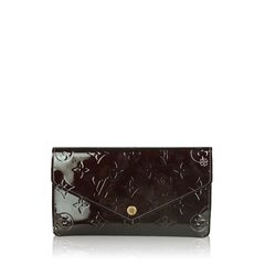 Louis Vuitton Monogram Vernis Wine in Wallet