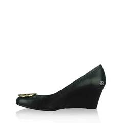 Tory Burch Sally Wedge Mestico in Black | LE-PORTIER