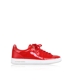 Louis Vuitton Red Patent Calfskin Frontrow Sneakers