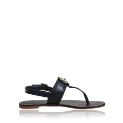 Tory Burch Selma Flat Slingback Thong Black | LE-PORTIER