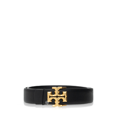 Tory Burch	Kira Belt Logo 25mm Black GHW