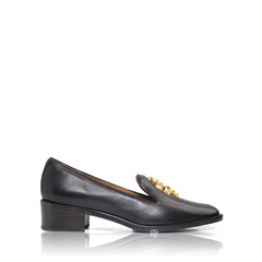 Tory Burch	Eleanor Heeled Loafers 40mm in Perfect Black