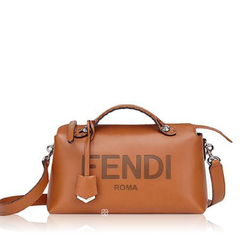 Fendi	Small By The Way BTW Roma Bag in Brown