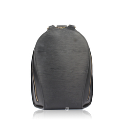 Louis Vuitton	Epi Mabillon Backpack in Black GHW