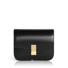 Celine	Box Bag in Black GHW Medium