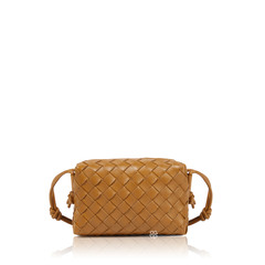 Bottega Veneta	Mini Loop Camera Bag in Caramel