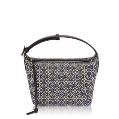 Loewe	Anagram Cubi Bag in Black/ Navy