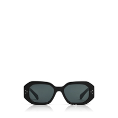 Celine	S255 Square Sunglasses Black