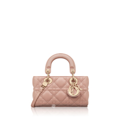 Christian Dior	Micro Lady Djoy Bag in Rose des Vents GHW