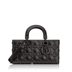 Christian Dior	Medium Lady Djoy Bag in Black Cannage Diamond Motif