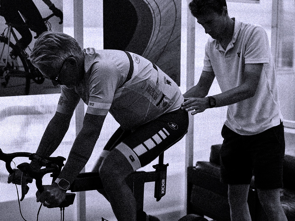 Klinische bikefit analyse bij Le Punch in Merelbeke