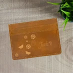 Portefeuille en cuir