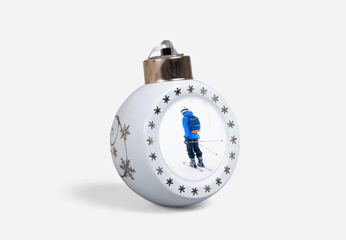 Boule de Noël lumineuse