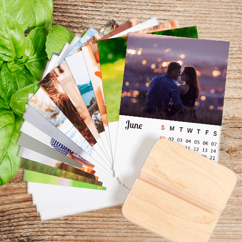 desktop easel photo calendars