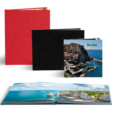 EASYGIFT MINIALBUM for photo sizes 4x6inch (10x15cm) in blue or black