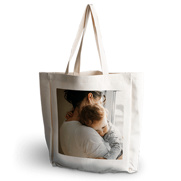 Linen style tote bag