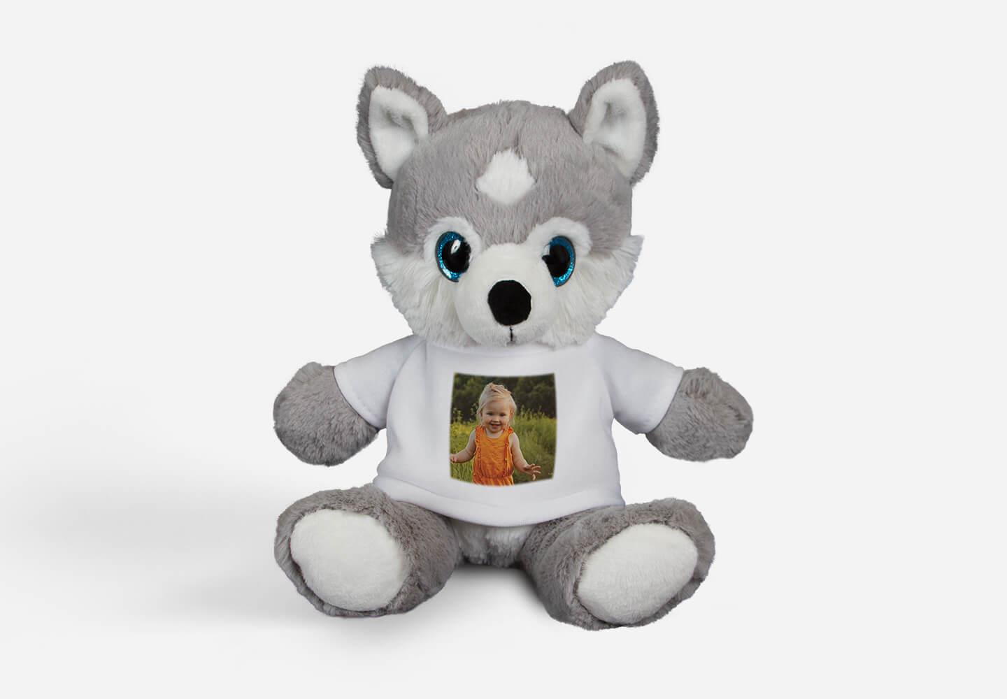 Stuffed Husky Teddy