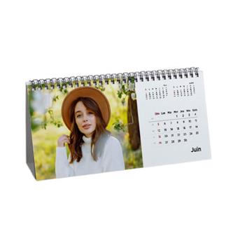 Calendrier de bureau 5 x 10 po