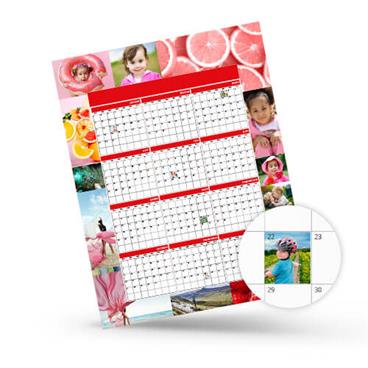 Calendrier de planification 30 x 40 po