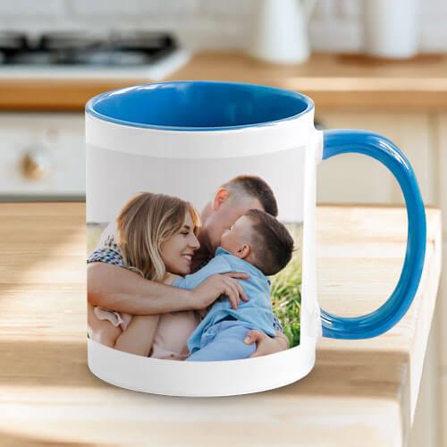 Tasse bleue