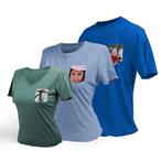 T-Shirt with Customizable Pocket