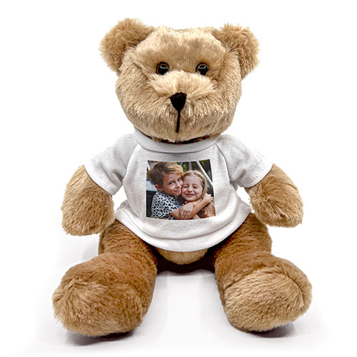 PELUCHE OURS - Ours en peluche personnalisée avec photo