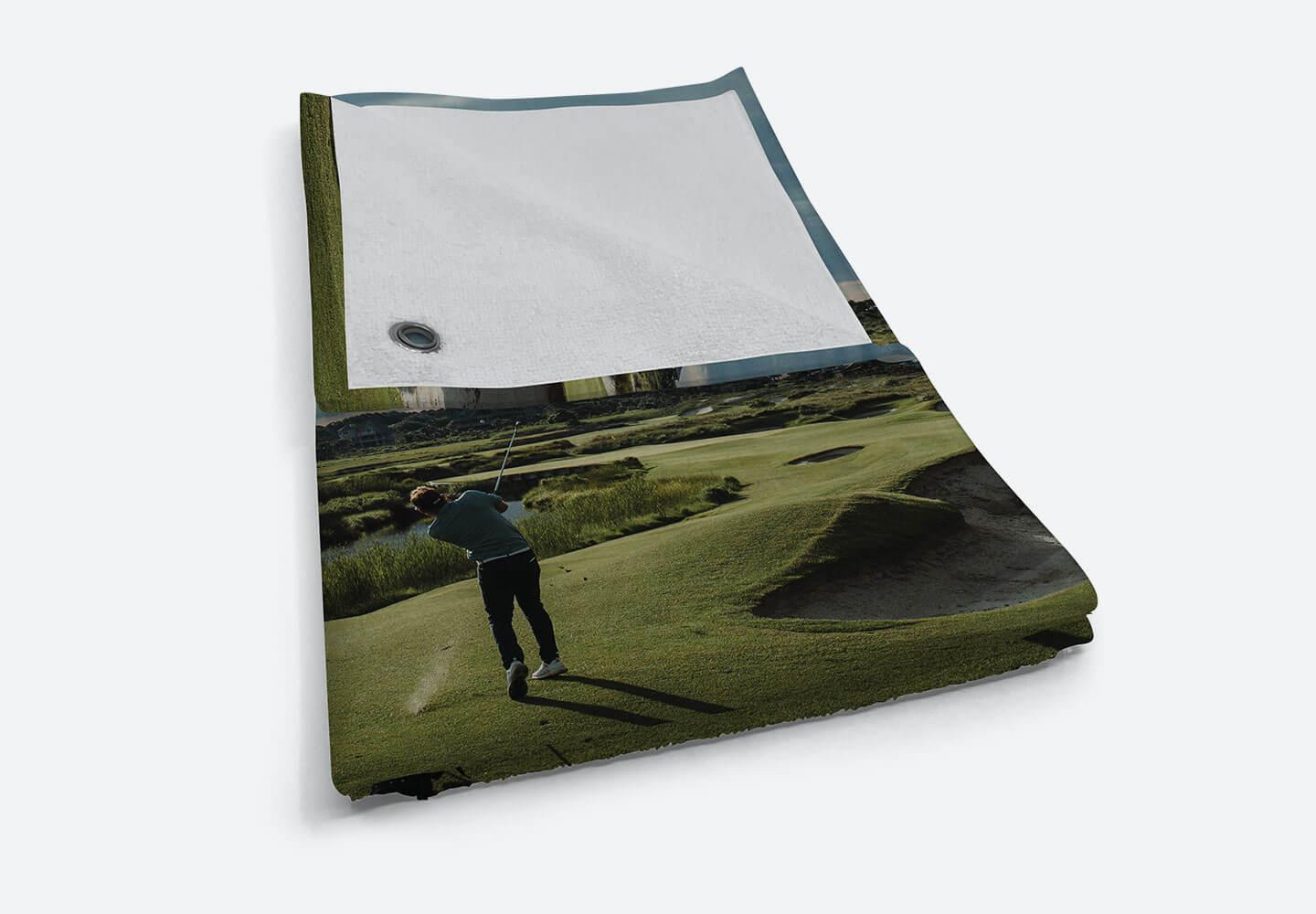 serviette de golf