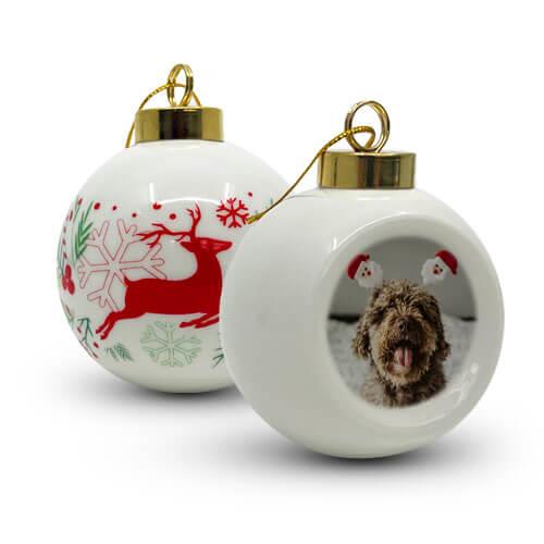 Ceramic Ball Reindeer