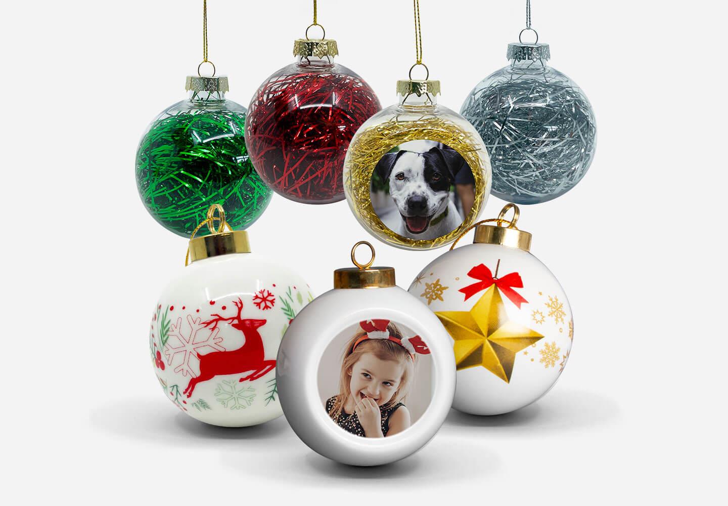 Personnalized Christmas Ornaments & Balls 🎄