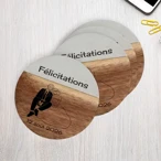  Sous-verre bois