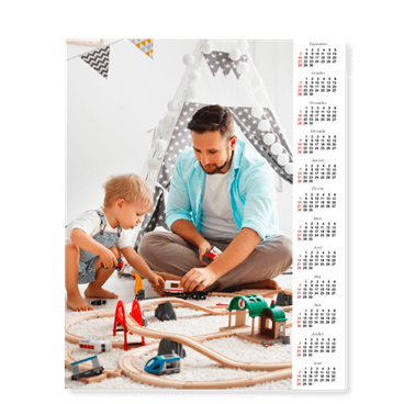 Poster-Size Calendar