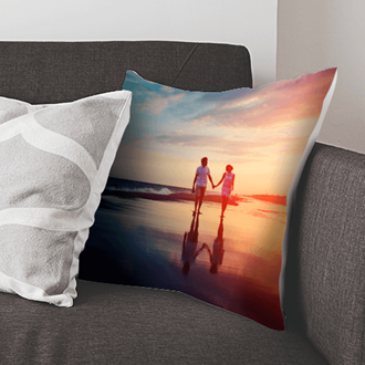 Coussin photo personnalisé