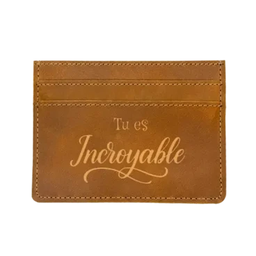 Portefeuille en cuir