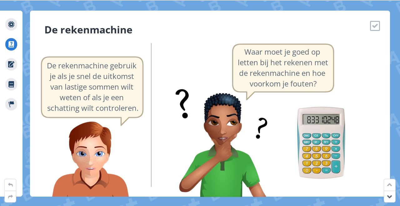 Groep 7, Blok 8, Week 1, Les 1