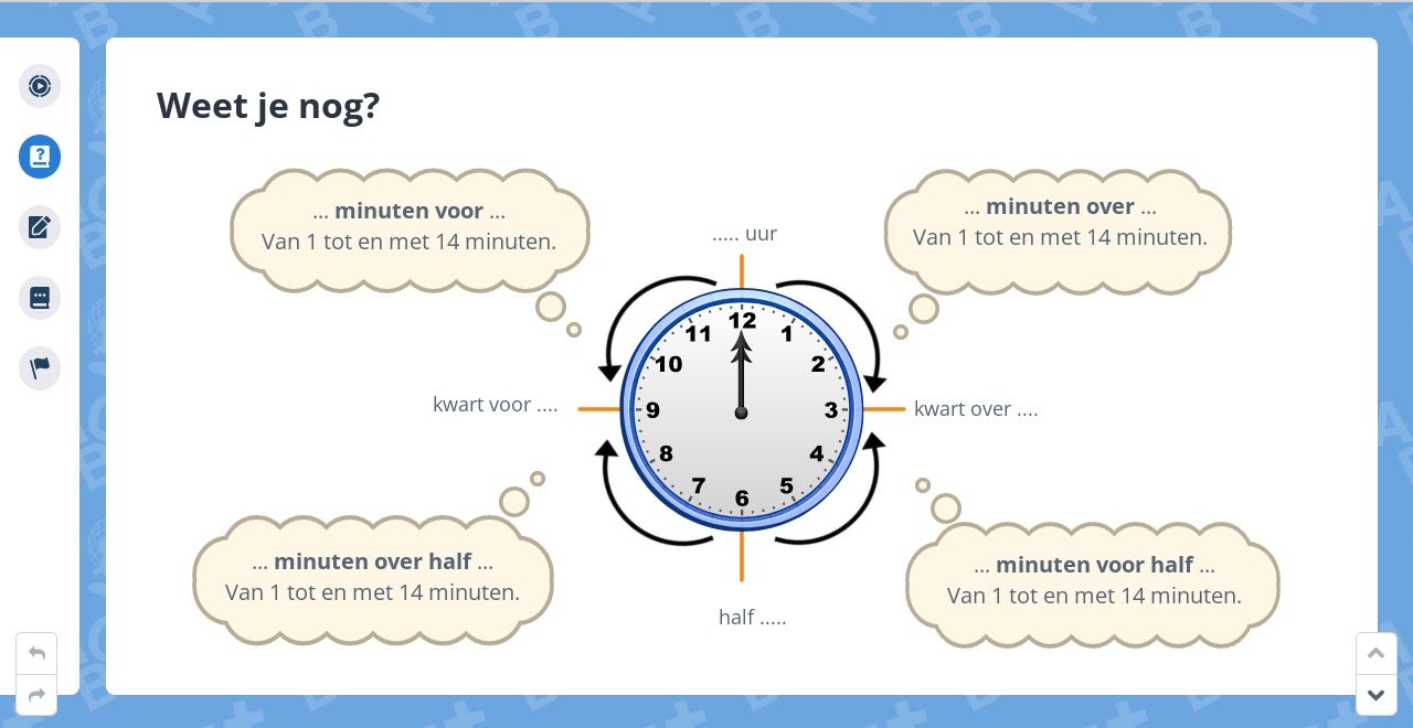 Groep 6, Blok 1, Week 3, Les 12